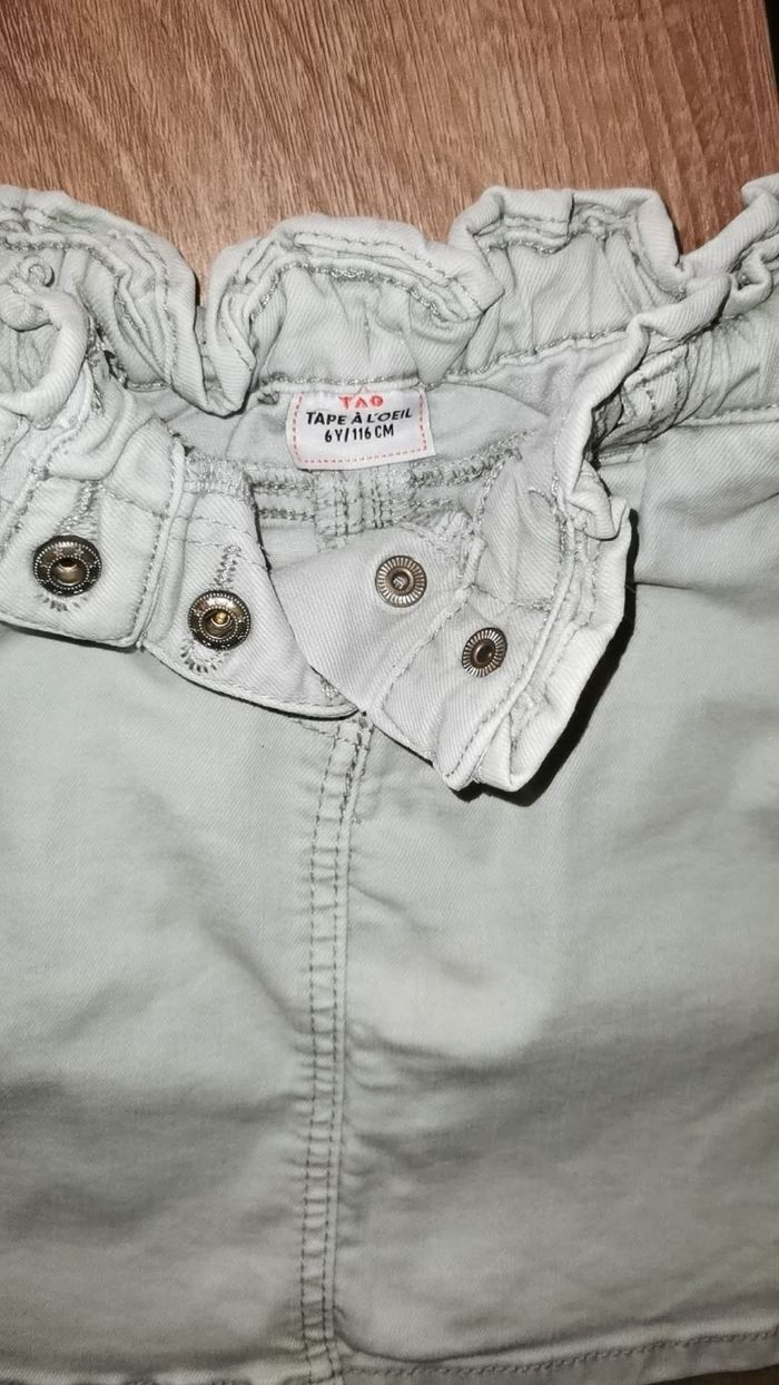 Jupe en jean tape à l'œil 6ans - photo numéro 2