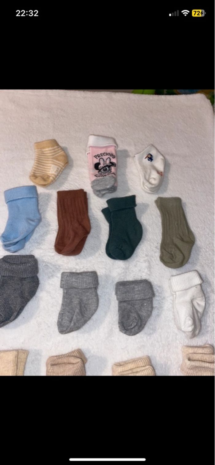 Lot de 23 paires de chaussettes
