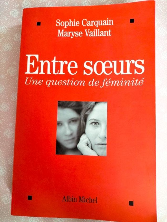 Livre adulte Entre sœurs