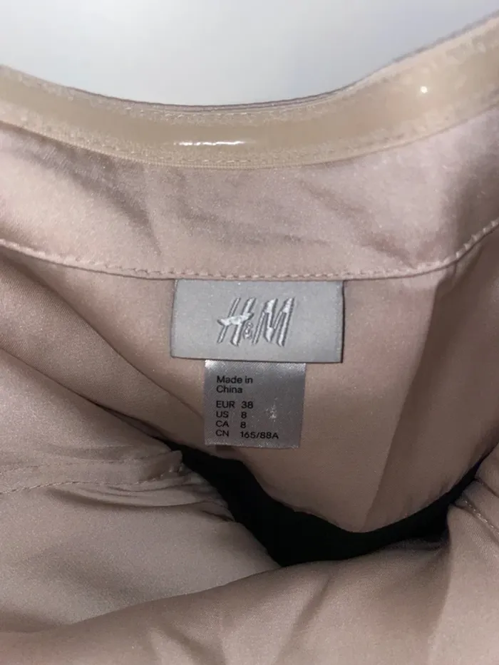 Robe rose et noire H&M 38 - photo numéro 4