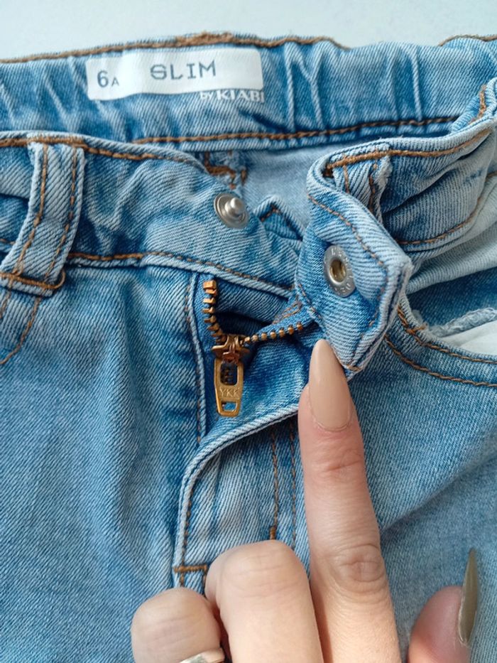 Short en jean Kiabi taille 6 ans - photo numéro 3