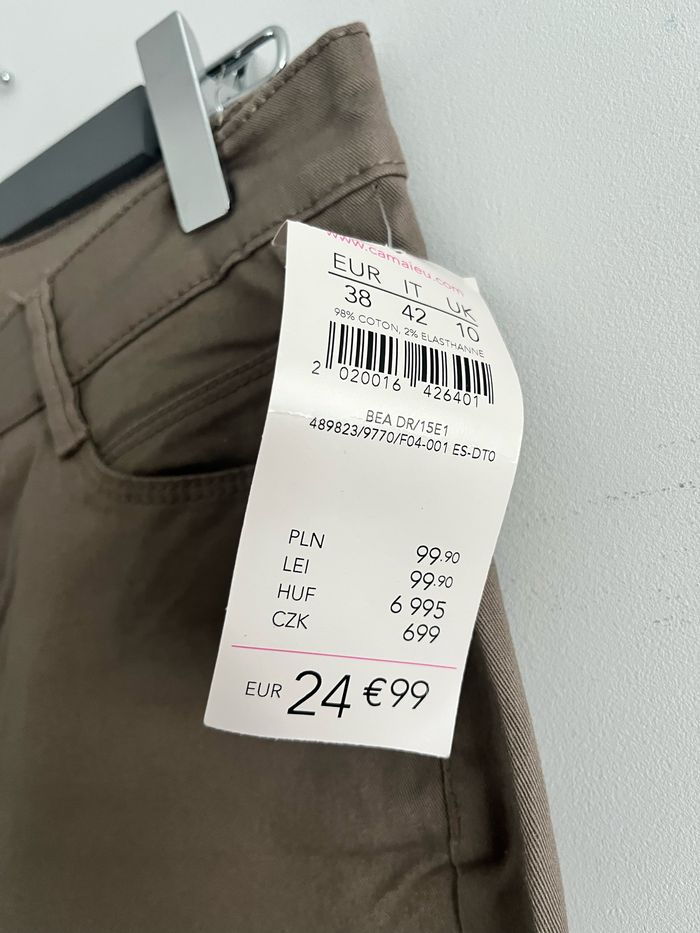 Pantalon camaïeu femme taille 38 neuf - photo numéro 6