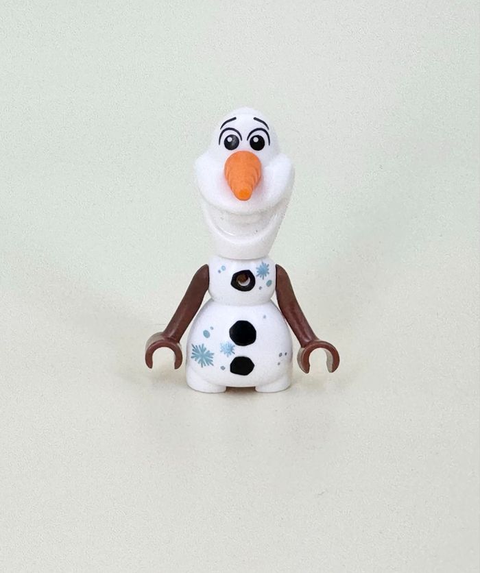 Lego Figurines Disney, La Reine des Neiges : Olaf, ❄️ bleu métallique - photo numéro 2