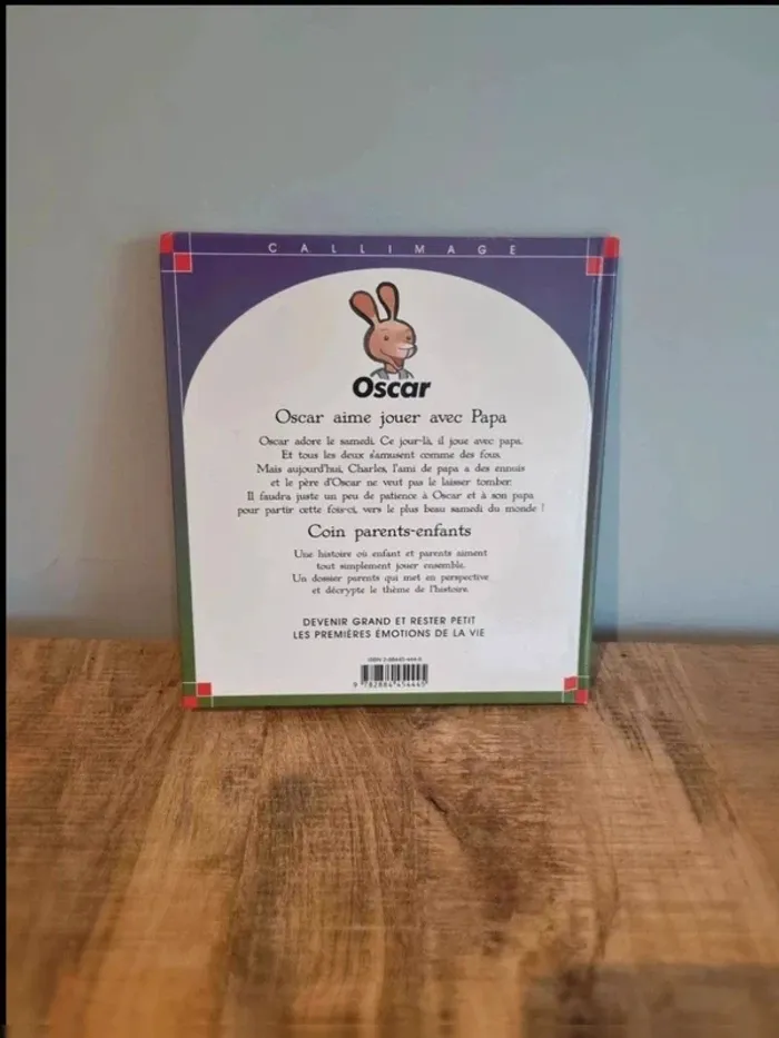 Livre enfant oscar aime jouer avec papa - photo numéro 6