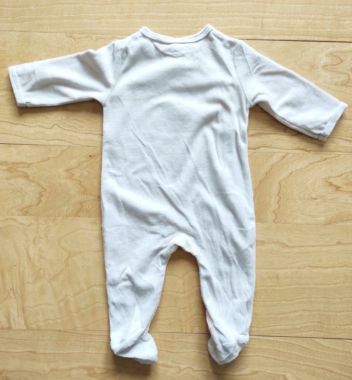 Pyjama une pièce velours - photo numéro 2