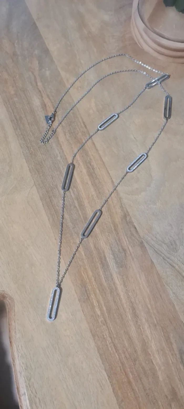 Sautoir détail brillant