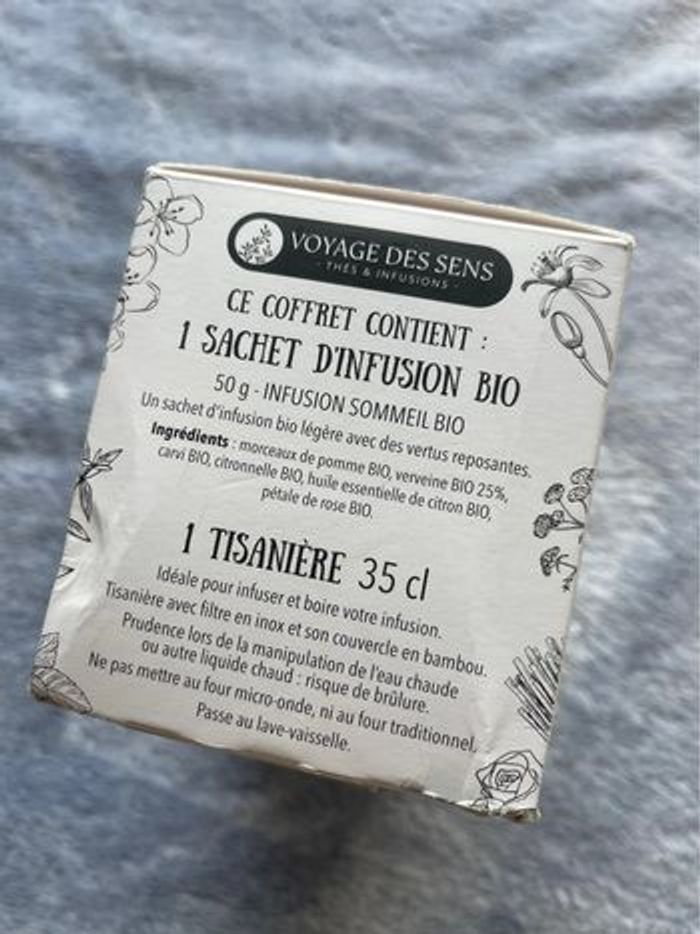 Coffret sommeil & repos tasse infusion voyage des sens - photo numéro 3