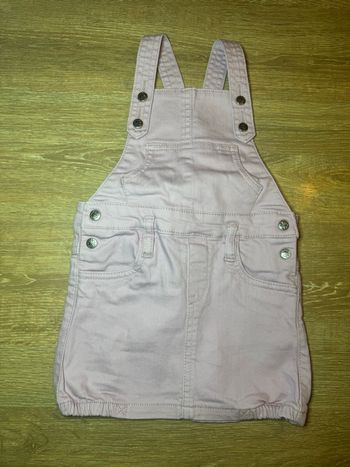 Robe/Salopette en jean’s rose /-