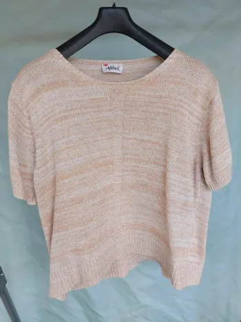 Pull manches courtes Afibel manches courtes Taille 50