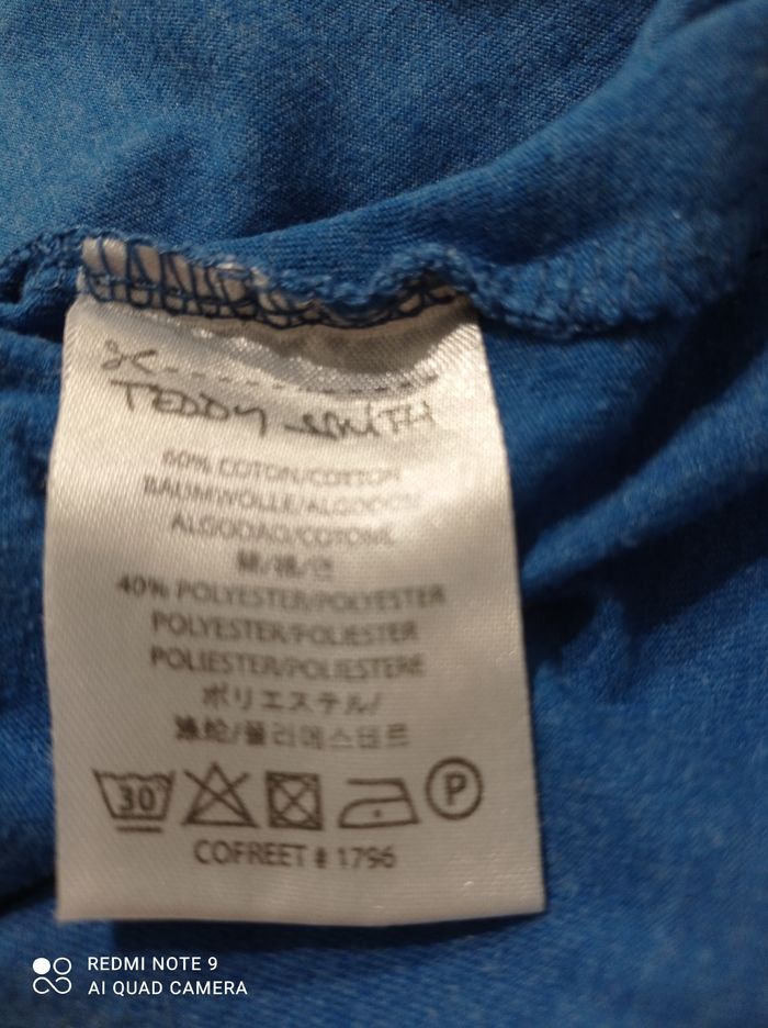 Tee shirt de Teddy smith 12 ans ref R15 C2 - photo numéro 4