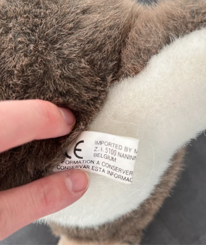 Peluche lapin 35cm de hauteur toute douce en excellent état - photo numéro 9
