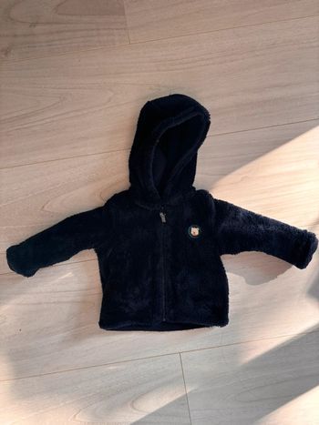 Manteau polaire bleue sergent major