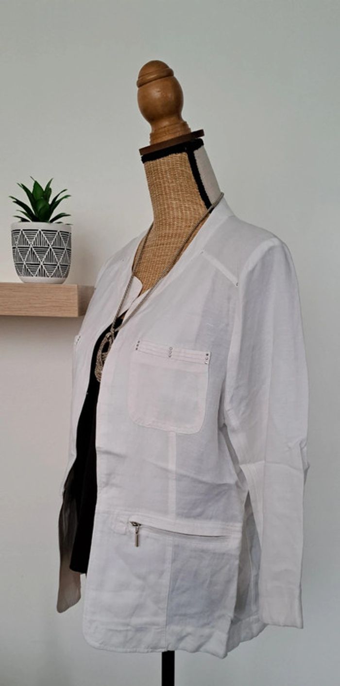 Veste blanche Armand Thiery - photo numéro 6