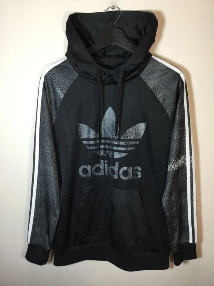 Sweat léger à capuche pour femme Adidas Rita Ora noir taille M 123