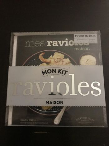 Livre mon kit ravioles maison neuf