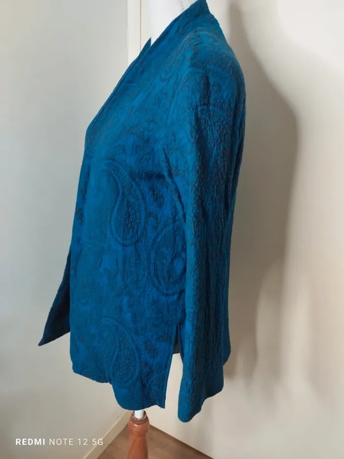 Jolie veste/kimono taille XS 100% Coton - photo numéro 2