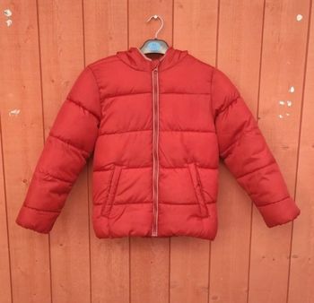 Doudoune Gémo 10 ans rouge