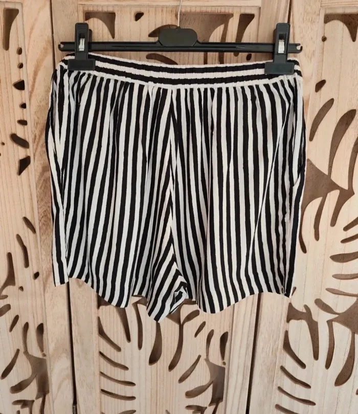 Short à rayures T 38 H&M - photo numéro 7