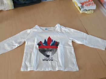 Tee shirt a manche lingu
