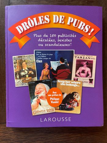 Livre drôles de pubs