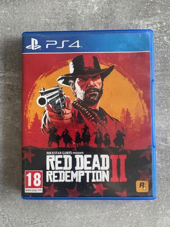 Jeu pour Sony PS4, Red dead redemption II, red dead redemption 2 en français.