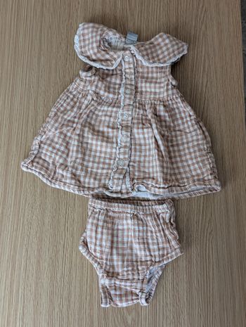 Robe + culotte Kiabi (3 mois)