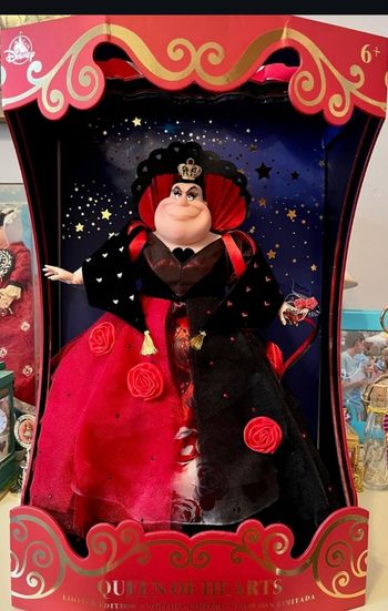 Poupée Reine de Coeur Fashionably Late Midnight Masquerade Limited Designer Limitada