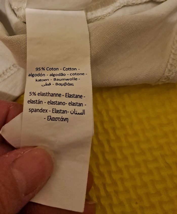 T-shirt manches longues blanc Nala, Disney baby, taille 12 mois (74 cm) - photo numéro 4