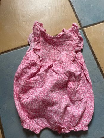 Combinaison été bébé fille