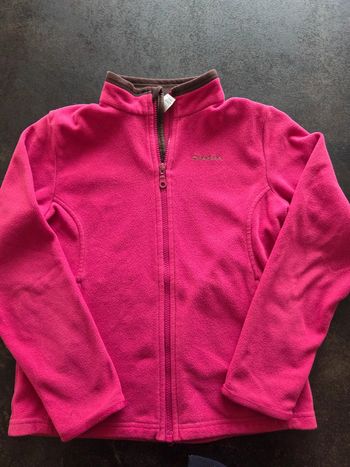 Gilet polaire quechua 12 ans rose