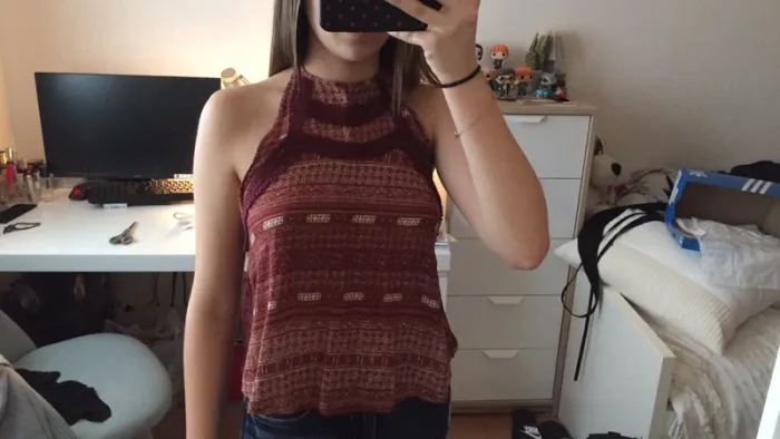 Top dos nu Pull&Bear en taille s - photo numéro 2