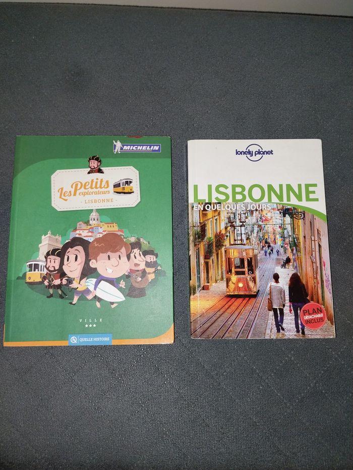 Guides LOVELY PLANET Lisbonne +michelin