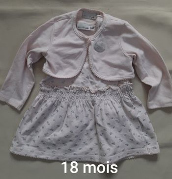 robe légère et boléro assorti - Bel & Bo girls - 18 mois