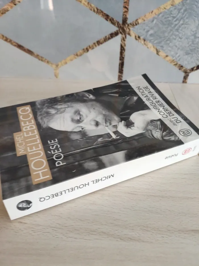 Livre poche poésie Houellebecq j'ai lu avec configuration du dernier rivage - photo numéro 5