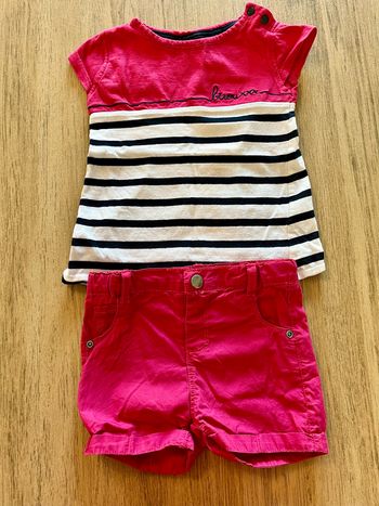 Ensemble short tee-shirt