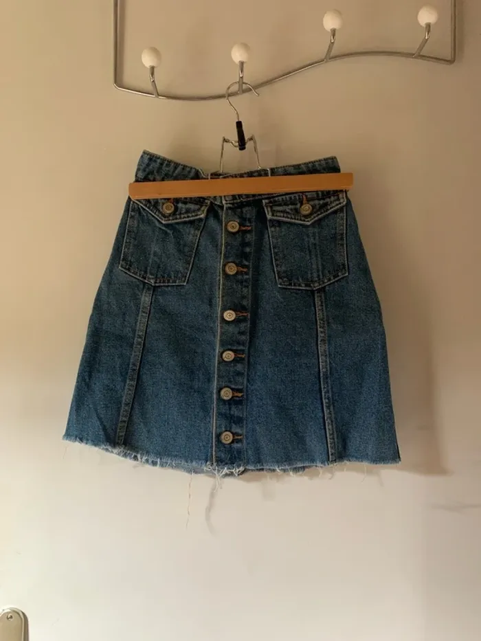 Jupe en jean Zara