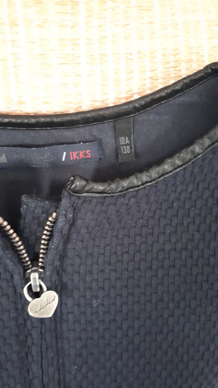 20 € Cardigan bleu marine Ikks 10 ans - photo numéro 3