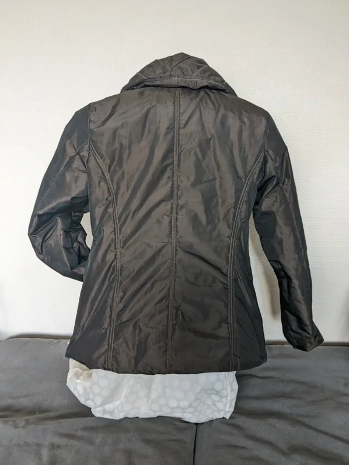 Doudoune Extenzo Paris sortie de collection - marron glacée - fabriquée en France. - photo numéro 3