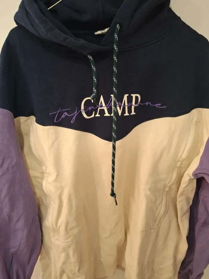 Pull allaitement tajinebanane camp violet - photo numéro 2