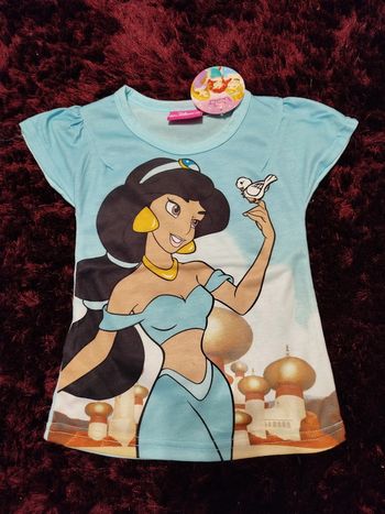 t-shirt 2-3 ans princesse jasmine disney