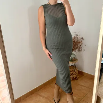 Robe moulante doublée