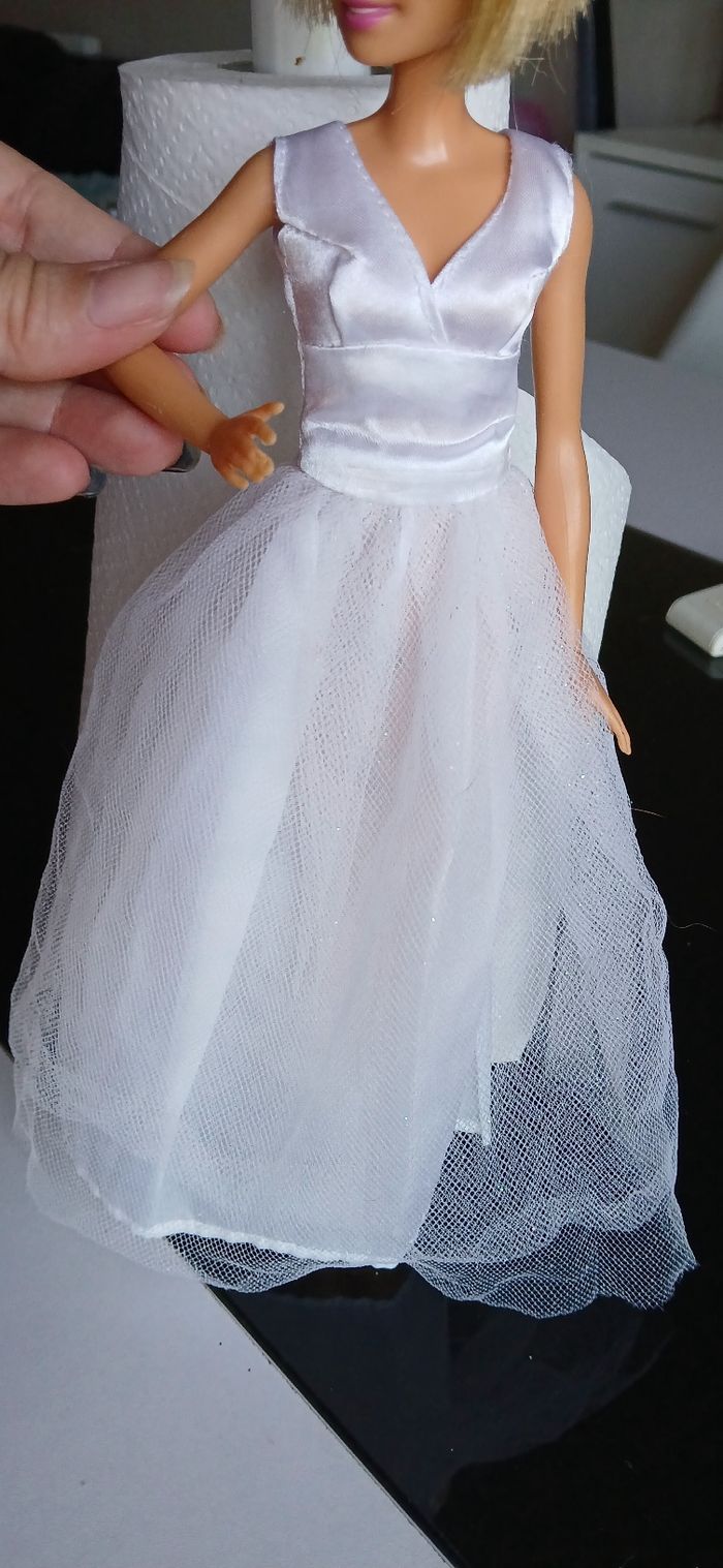 Robe mariée barbie