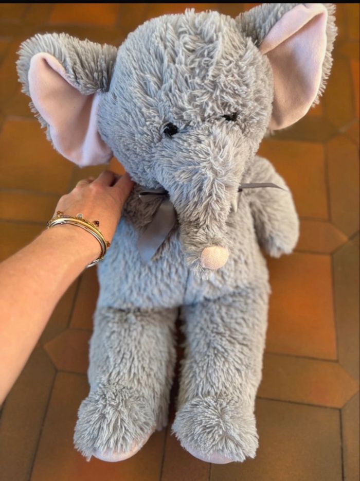 Peluche éléphant - photo numéro 2