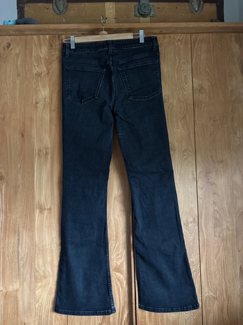 Zara flared stretch jeans