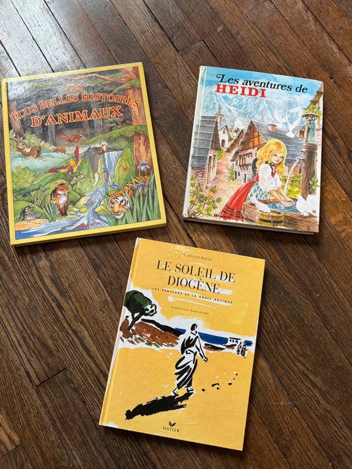 Lot trois livres enfant