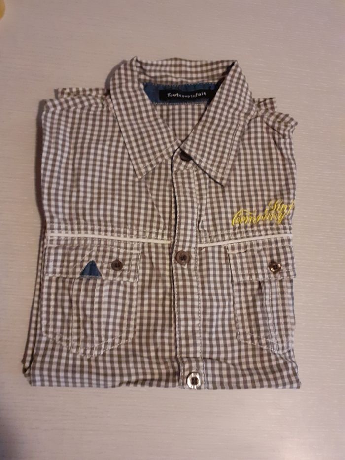 Chemise manches courtes