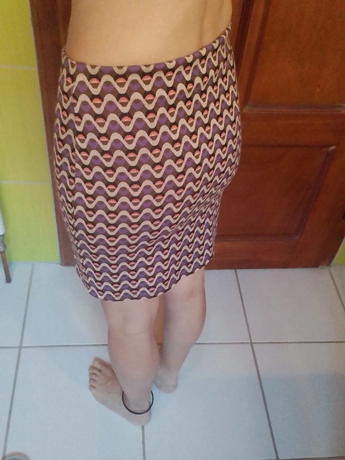 Jupe femme multicolore Psychédélique Pimkie - photo numéro 5