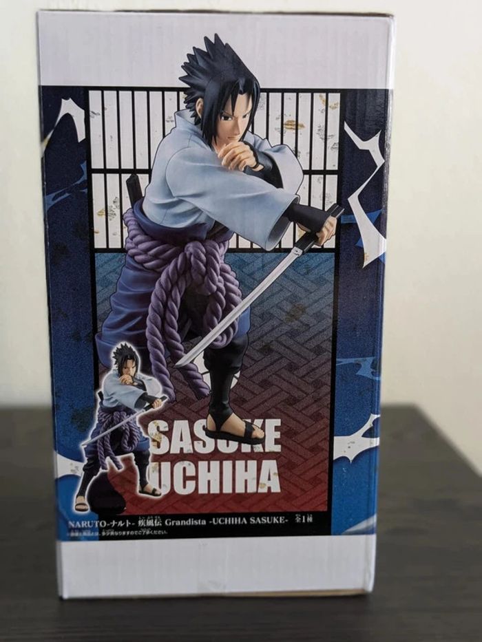 Figurine Naruto Shippuden - Uchiha Sasuke Grandista - Banpresto - photo numéro 4