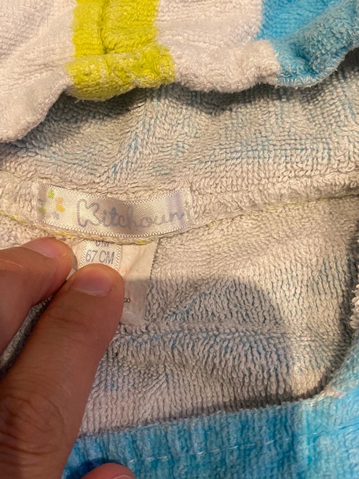 Poncho de bain 6 mois - photo numéro 3