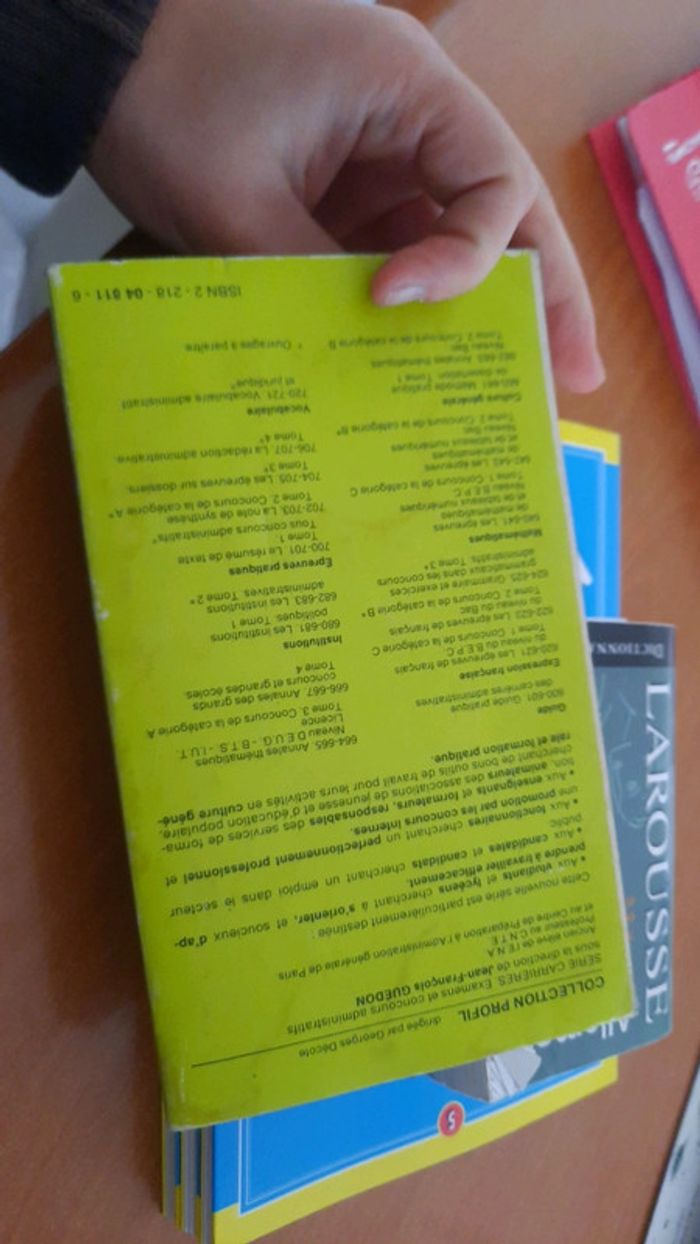 Lot 5 livre annales bac es l et dico allemand - photo numéro 8